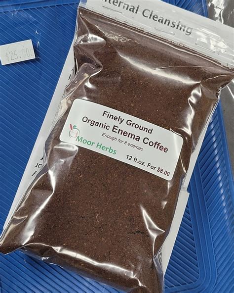 Organic Enema Coffee – Moor Herbs