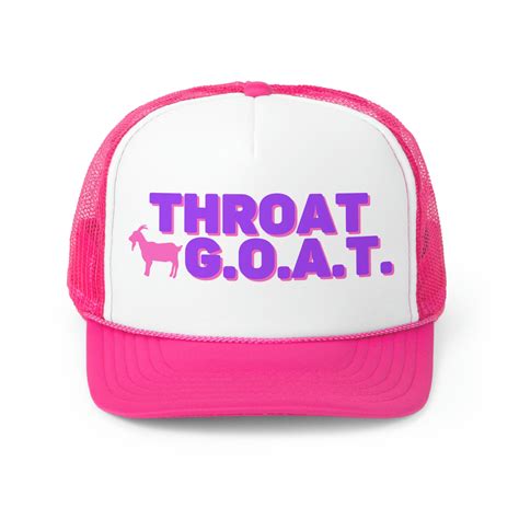 THROAT GOAT Trucker Cap - Etsy