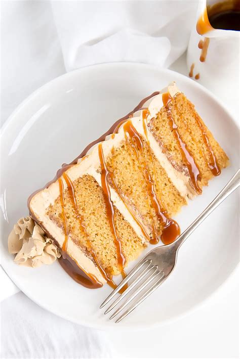 Caramel Sea Salt Cake Recipe | The Cake Boutique