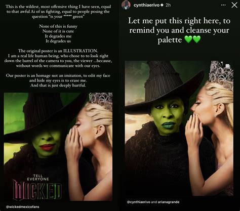 Cynthia Erivo Reflects On Blasting Fan-Made 'Wicked' Poster She Said
