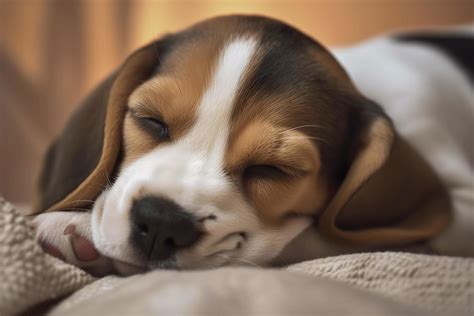 Beagle puppy sleeping. . 22242106 Stock Photo at Vecteezy