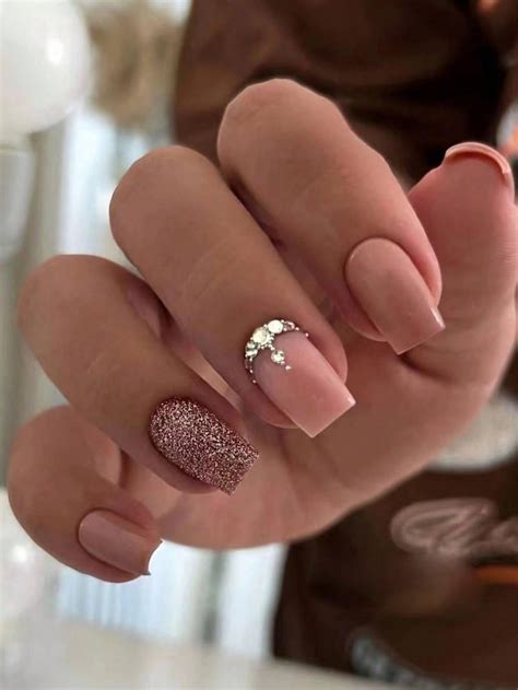 Unha De Gel Decorada Delicada: 50 Ideias Lindas!! - Unha Decorada Simples