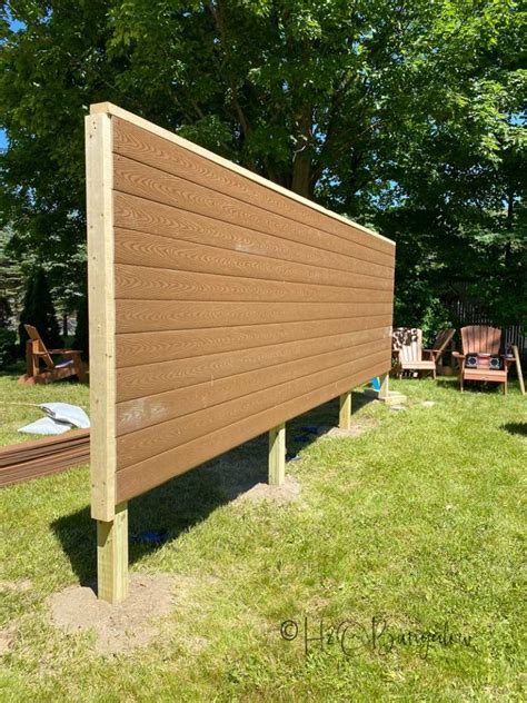 Diy Decorative Privacy Fence | Shelly Lighting