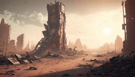 premium ai image dry land sandy