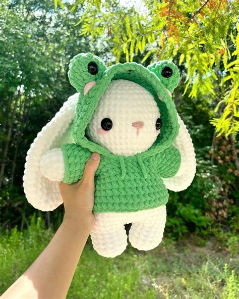 Pin by Shelby Lambright on Crochet bunny in 2025 | Yarn projects