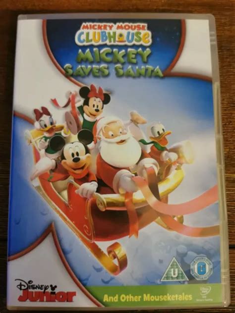 MICKEY MOUSE CLUBHOUSE - Mickey Saves Santa (DVD, 2007) Region 2 Free ...