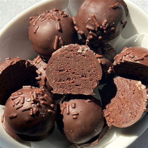 vegan chocolate truffles hellofrozenbananascom