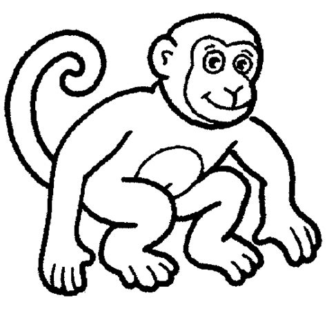 Free Outline Of A Monkey, Download Free Outline Of A Monkey png images ...