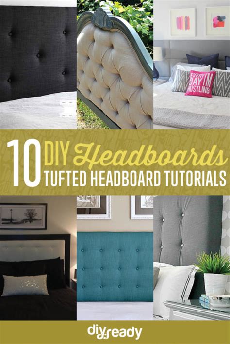 How to Make a Tufted Headboard DIY Projects Craft Ideas & How To’s for ...