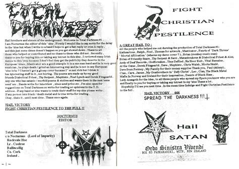 total darkness issue   irish metal archive
