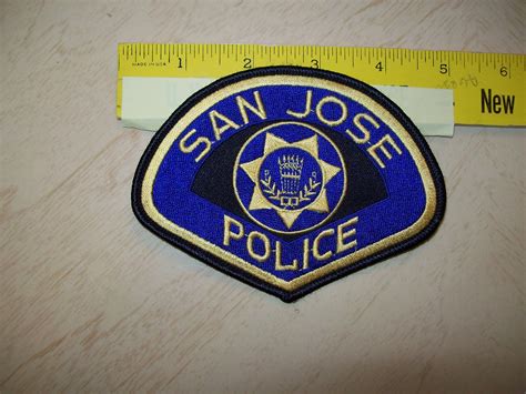 San Jose CA Police Uniform Patch | Etsy