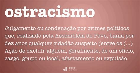 O Que Significa Ostracismo