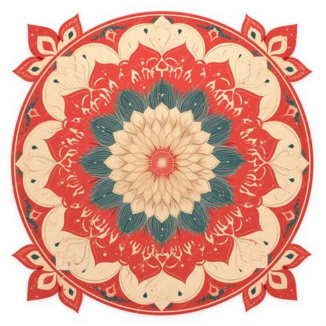 Traditional Patterns of Bangalore India | Premium AI-generated vector