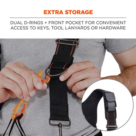 Tool Belt Suspenders with Shoulder Pads | Ergodyne