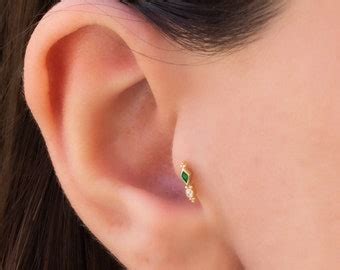 Flat Back Earrings - Etsy