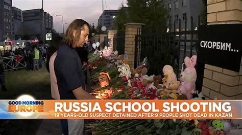 Kazan school shooting: Tatarstan Republic holds day of mourning to ...