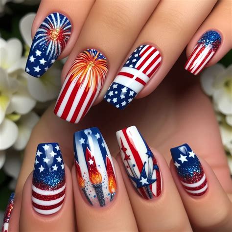 july nail art ideas star spangled perfection effortlessly