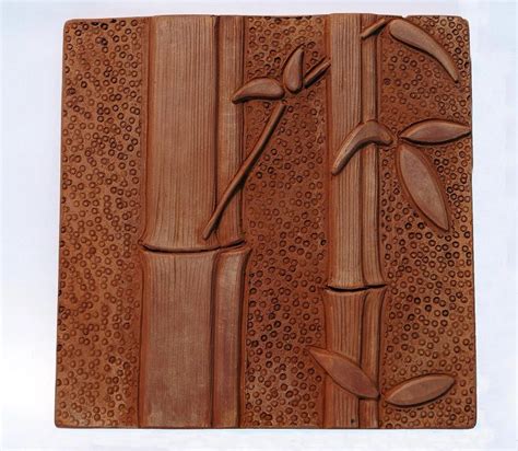 Bamboo Inspired Terracotta Wall Frame – Terracotta by Sachii