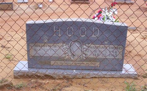 Marshall Thomas “Duck” Hood (1914-1965) – Memorial Find a Grave