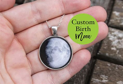 Moon Phase Birth Chart - Etsy