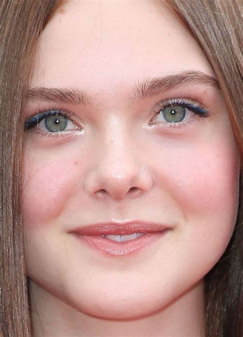 Elle Fanning makeup close-up: http://beautyeditor.ca/2014/09/24/elle ...