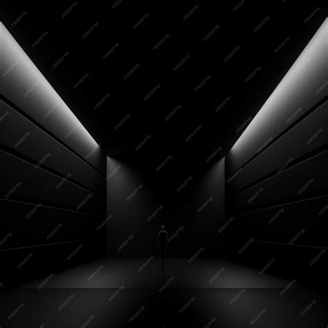 Premium AI Image | black Minimalist wallpaper