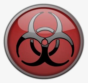 Toxic Icon - Red Toxic Sign, HD Png Download - kindpng