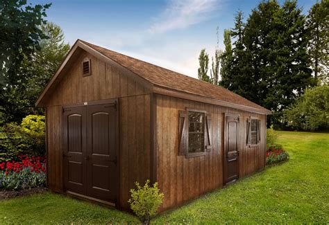 The Premier Outdoor Garden Sheds Collection