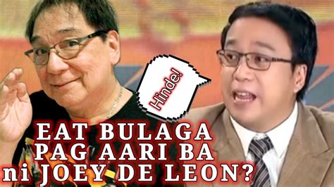 eat bulaga trademark  copyright hindi kay joey de leon youtube