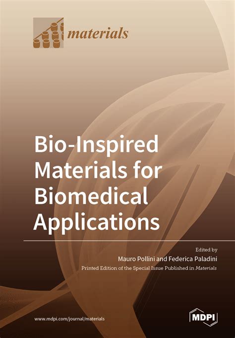 Bio-Inspired Materials for Biomedical Applications | MDPI Books