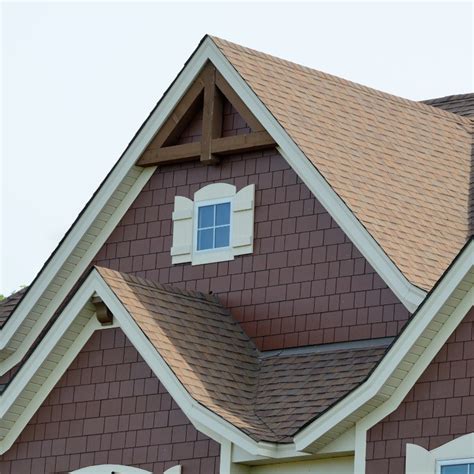 A home with architectural shingles