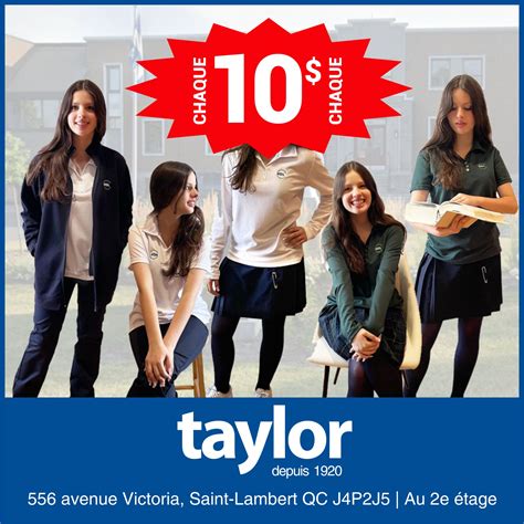 Les Magasins Taylor | Saint-Lambert QC