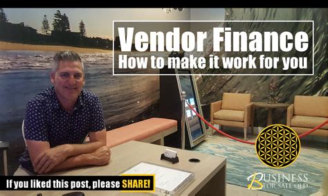 vendor finance     benefit  business brokers