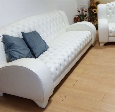 White Leather Sofa | Cabinets Matttroy