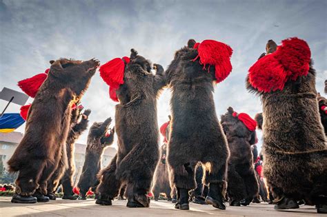 Christmas Traditions The Bear Dance Festival in Romania Photo Tour