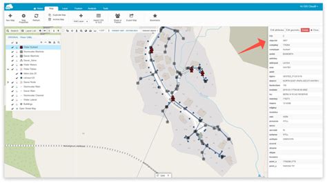 info panel gis cloud learning center