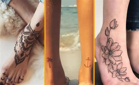 Best Ideas for Feet Tattoos - Belleza estética