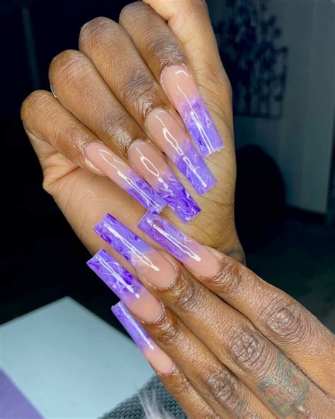 Purple Marble Nails: 37+ Designs That Will Turn Heads - Nail Designs Daily