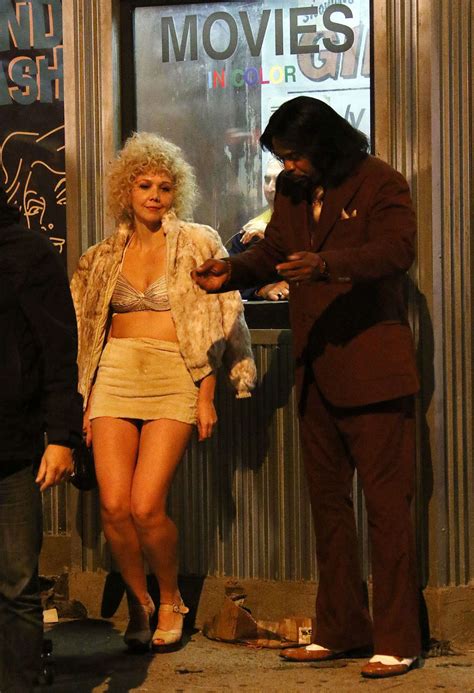 Maggie Gyllenhaal: Filming The Deuce set -04 | GotCeleb