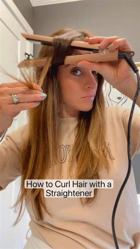 ways  curl  hair   straightener artofit