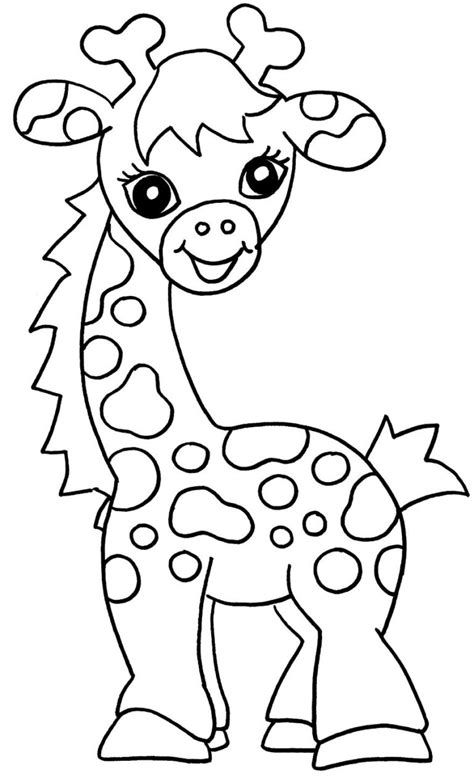 30+ Desenhos de Girafa para colorir - Pop Lembrancinhas