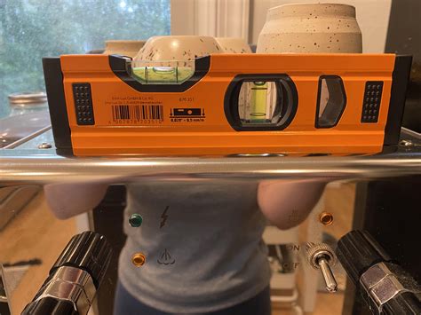 PSA: level your machine BEFORE pulling your hair out over why your