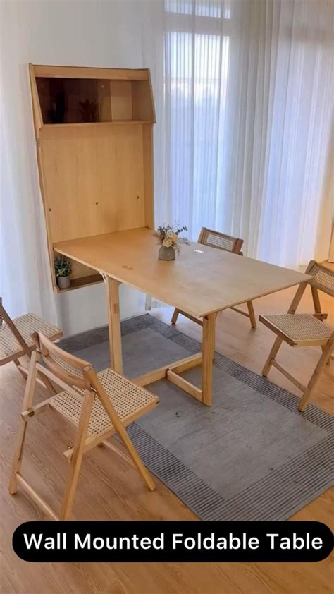 Foldable wall table – Artofit