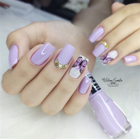 Unhas Com Efeito Borboleta - 35 Unhas Decoradas com Borboletas: Uma Tendência Encantadora e Delicada ...