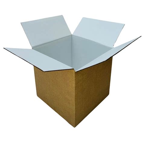 UCANPACK White Shipping Boxes 12 x 12 x 12" (Color Inside) - 25 Pack
