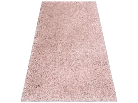 tapis supreme  shaggy cm rose  cm