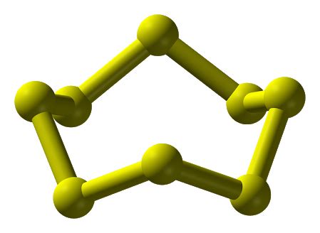 What would be the electron dot structure of a molecule of sulphur which ...