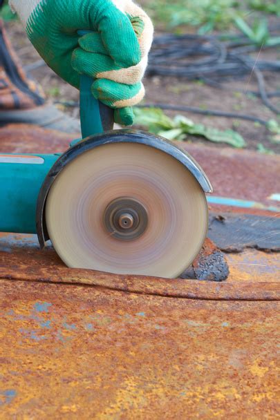 angle grinder cut metal  stock  images  pictures
