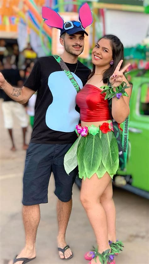 Lilo E Stitch Fantasia Casal