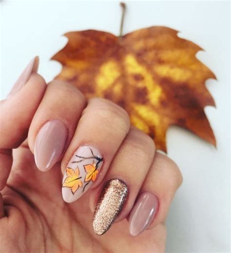 Fall Nail Round Shape 22 Ideas: Embrace the Season with Chic Nail ...